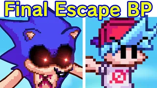 Friday Night Funkin' VS Sonic.EXE 3.0 - Final Escape But Pixel | Sonic The Hedgehog (FNF Mod/Hard)