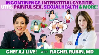 Incontinence, Interstitial Cystitis, UTIs, Painful Sex, Sexual Health & more with Rachel Rubin, MD