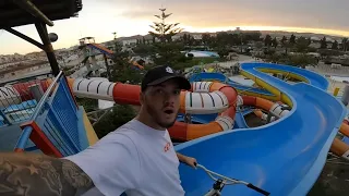 RYAN TAYLOR Full Speed Bmx In A Waterpark #shorts