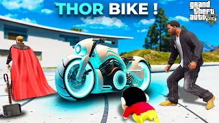Franklin & Shinchan Stealing Thor Bike GTA 5 in Telugu !