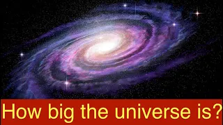 How big is the universe | universe