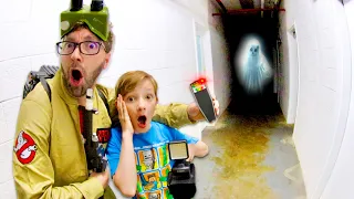 Father & Son GHOST HUNTING! (We Found Something)