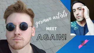 Немецкие художники снова встречаются! | Эйден Вэлли и Андрим Эмини на официальном сайте AVLZ