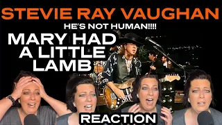 HOLY MOTHER OF GOAT'S MILK - STEVIE RAY VAUGHAN - "MARY HAD A LITTLE LAMB" REACTION He's NOT Human!!