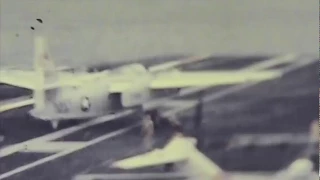 ENS Brenda Robinson, USN C-1A Carrier Qual - 1982