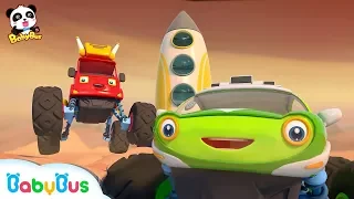 Monster Cars Go On An Expedition To Space | Space Alien | Monster Truck Song | BabyBus