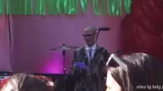 John Waters introduces The 5,6,7,8's-Live-Burger Boogaloo, Mosswood Park, Oakland, CA, July 4, 2015