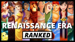 Disney's Renaissance Era Films - RANKED