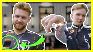 NiKo and m0NESY take over a Cologne barbershop