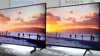 Samsung Q67B vs Sony X80K