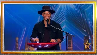 AMAZING! He Can Play The Guitar Using his cell phone! | Auditions 4 | Spain's Got Talent 2019