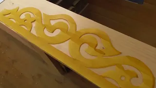 Резной наличник своими руками. Carved platband with your own hands.