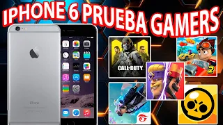 PRUEBA DE RENDIMIENTO GAMER EN IPHONE 6 EN 2023