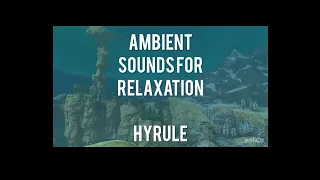 Ambient Video Game Sounds for Relaxation | Hyrule | Legend of Zelda Tears of the Kingdom