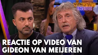 Vandaag Inside-tafel reageert op video waarin Gideon van Meijeren confrontatie aangaat met Merel Ek