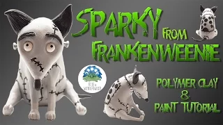 [3D FIGURINE] Sparky from "Frankenweenie" by Tim Burton - HAPPY HALLOWEEN! - Polymer Clay Tutorial