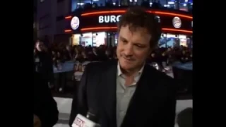 Colin FIRTH displays his (delightful) Naughty Sense of Humor