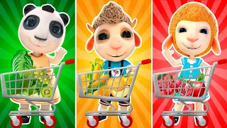 Yummy Fruits and Vegetables | Cartoon for Kids | Dolly and Friends