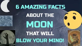 6 Amazing Facts About The MOON That Will Blow Your Mind! 🤯 #moon
