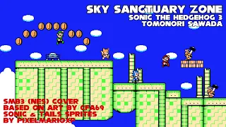 Sonic the Hedgehog 3 - Sky Sanctuary Zone (SMB3 NES Style)