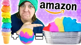 Cash OR Trash? Testing 2 WEIRD Japanese Bath Bomb Kits from Amazon