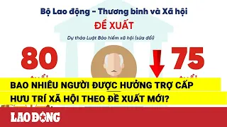 Bao nhiêu người được hưởng trợ cấp hưu trí xã hội theo đề xuất mới? | Báo Lao Động