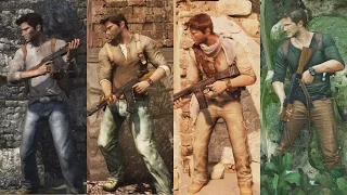 Uncharted 4 VS Uncharted Saga | Evolucion Grafica