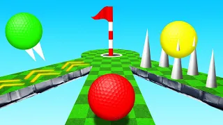 Only 1 Player Will Reach This Hole! (Golf It)