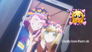 kazuichi/sonia being my comfort ship for at least 2 minutes in the anime