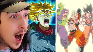 NEW LR Trunks & Future Gohan REACTION WWDC Dokkan Battle