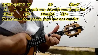 Até o sol quis ver Exaltasamba CIFRA ORIGINAL E SIMPLIFICADA