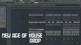 NEW AGE OF HOUSE DROP (BLEU CLAIR STYLE) +PRESETS / FLP DOWNLOAD