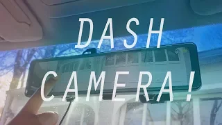 AKASO DL12 Mirror Dash Camera | BEST Dashcam + Rear View Camera + Touch Screen Mirror!