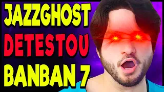 🔥Jazzghost super ESTRESSADO jogando Garten of Banban 7! Os memes mais ENGRAÇADOS do Jazz IRRITADO!