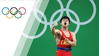 China's Long breaks world record and wins gold in Men's 56Kg Weightlifting