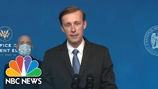 Biden's National Security Advisor Jake Sullivan Delivers Remarks | NBC News