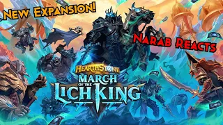 March of the Lich King Trailer - Narab Reacts!