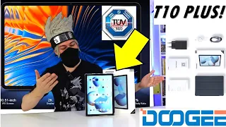 DOOGEE T10 PLUS tablet unboxing technical data sheet price doogee tablet t10 plus review test camera