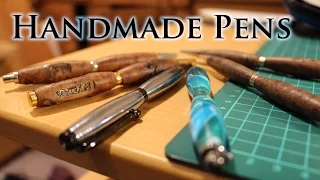 How to Make Beautiful Homemade Pens + DIY Pen Mandrel