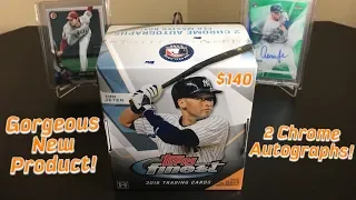 2018 Topps Finest Baseball Hobby Box Break - 2 On-Card Autos!