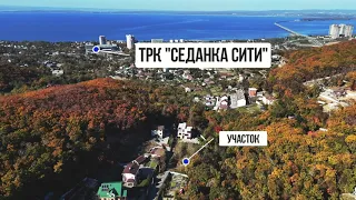 Съёмка с коптера и инфографика для продажи участка