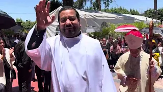 Bienvenida al Padre Gerardo, Ocoyoacac Estado de México