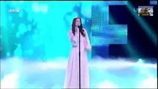 The Voice Of Greece 1ο Live: Βιολέττα Ντάγκαλου (Υλαγιαλή - Περίδης) {28/3/2014}