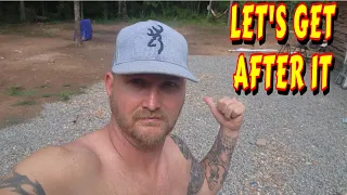 BACK TO THE GRIND |tiny house, homesteading, off-grid, cabin build, DIY, HOW TO sawmill tractor