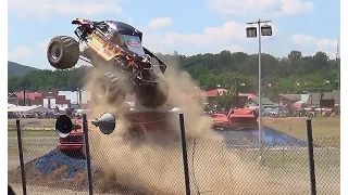 Freestyle Monster Jam Big Foot bloomsburg,pa 7-11-15