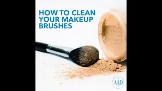 How to clean your makeup brushes