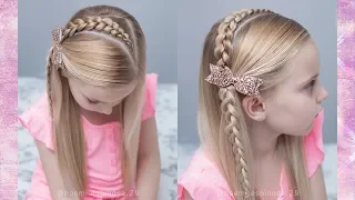 PEINADO PARA NIÑAS FACIL Y ELEGANTE- EASY HALF UP HAIRSTYLE