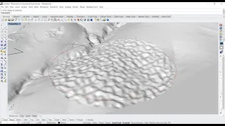 Grasshopper 3: Terrain modelling and grading using Docofossor