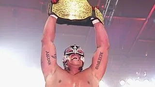 Rey Mysterio wins World Heavyweight Championship - WrestleMania 22