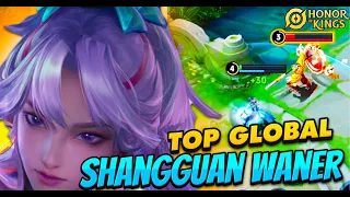 Honor of Kings: Top Global Shangguan Waner Gameplay #honorofkings #kingofglory #王者荣耀gameplay